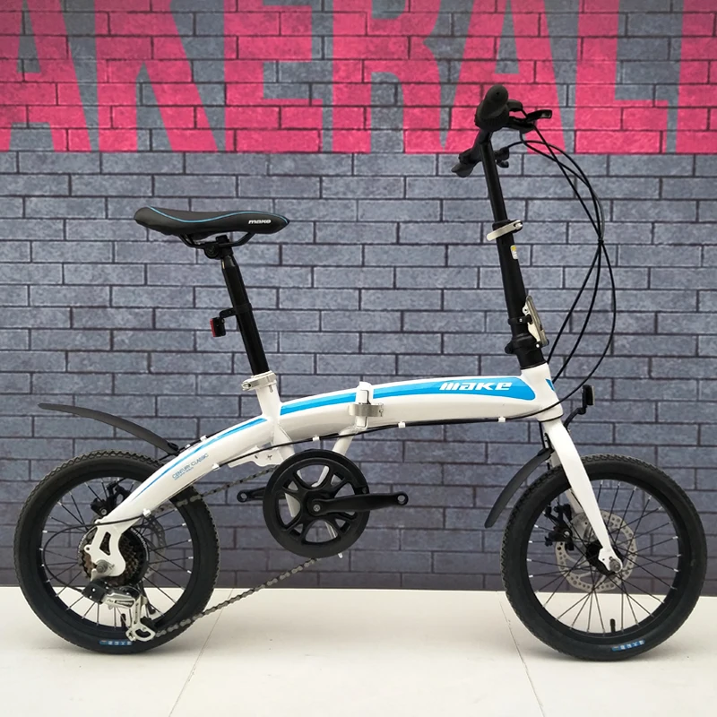 mongoose folding bike 16
