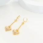 China Manufacturer Supply 18k Solid Gold Earrings Sets For Women Jewelry Novelty Earrings
