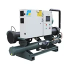 Chiller For Beverage 60hp Water Cooled Screw Low Temperature Chiller With R404A For Food And Beverage Processing