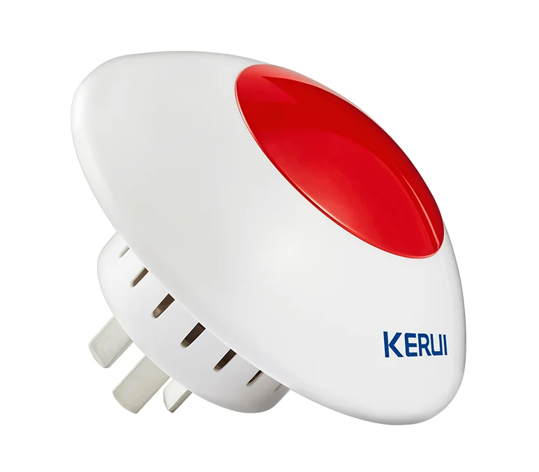 2 Secrui Home Indoor Wireless Home Security Siren Strobe Flashing Light UK Plug 