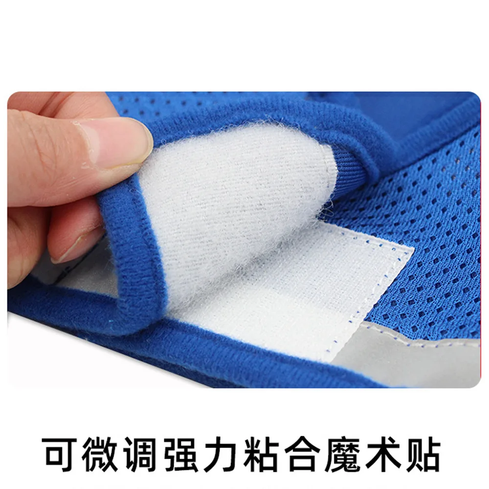 strong material of polyester dog leash in blue colour