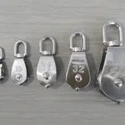 Stainless Pulley Factory M15-M100 High Polished Stainless Steel Rope Pulley Block For Rigging Equipment