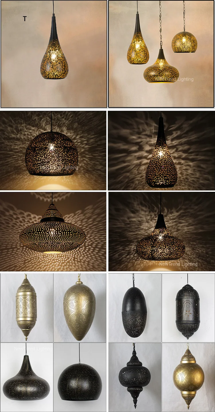 cpl 176 antique design indoor customization living room dining room metal iron decorative temple pendant light-3