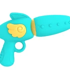 Toy Plastic Toys For Custom Logo Summer Handheld Cartoon Shake Water Spray Toy Plastic Water Gun Toys For Kids