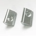 Spring Nut Ball Spring Nuts Aluminium Profile Fasteners T Slot 10 Spring Ball Nut