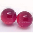 Ruby Ruby Red Ruby Ball Synthetic Corundum Beads 5# Made Factory Direct Gemstone Beads No Hole