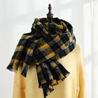 Latest Sweet Hot Sale Latest Design Korean Version Of Sweet Popular Women Cashmere Scarf New Thick Scarf Apply To Winter