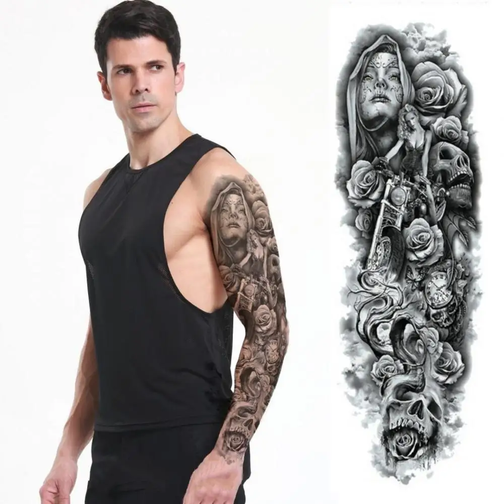 Amazon Hot Sell Cool Arm Sleeve Tattoos Design For Men And Women - Buy Arm  Tattoo,Sleeve Tattoo,Tattoo Design Product on 