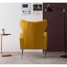 Designs Wing Wingback Chair Latest Designs Wing Back Tufted Velvet Wingback Accent Chair For Living Room