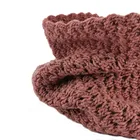 Scarf Color Neck Scarf Winter Hot Selling Kids Winter Scarf Solid Color Iceland Yarn Twist Knitted Neck Warmer
