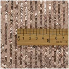 Wholesale Sequin Fabric 3mm Couple Glitter Sequin Embroidery Fabric Color Dress Tulle Fabric Sequins