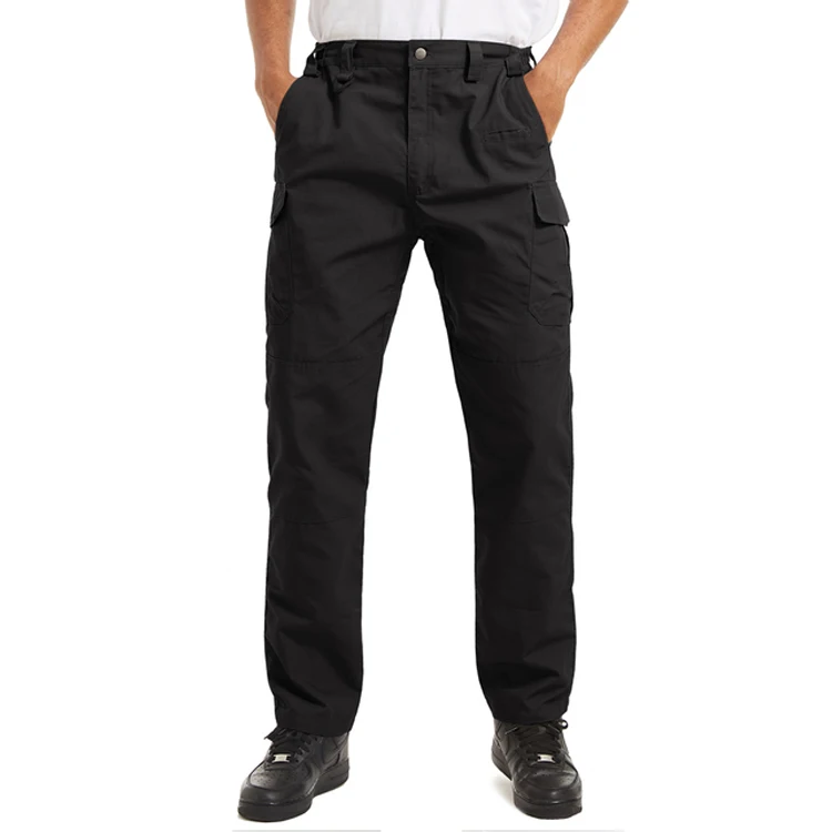Custom Tactical Waterproof Cargo Pants Combat Ripstop, Breathable  Hiking Trousers Men,Wholesale Cargo Workwear Pants