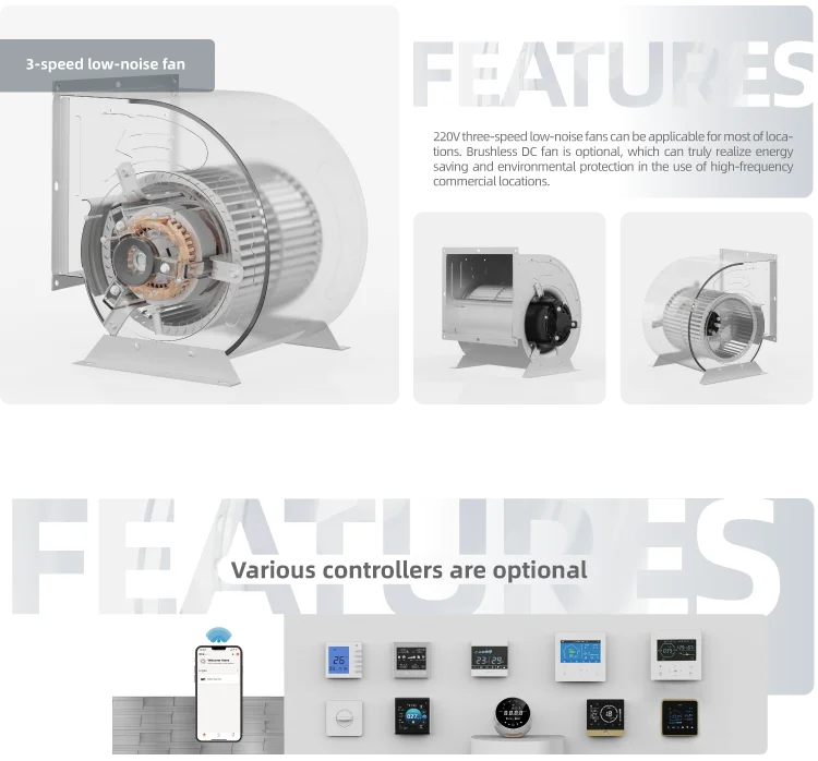 Dual Fan, 5000m3/h, HVAC - detail 6