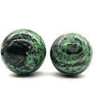 Ruby Hot Sale High Quality Reiki Ruby In Zoisite Spheres Healing Stones Natural Crystals Balls