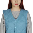 Down Women Casual Sleeveless V-neck Down Vest/waistcoats For Women
