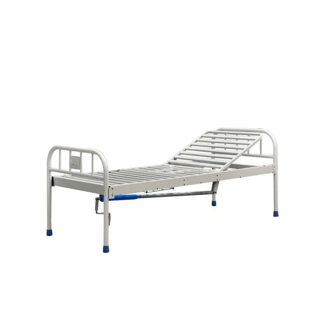Wholesale retail Adjustable High end Single crank Movable manual hospital patient bed
