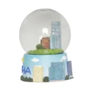 Custom Handmade Resin Omaha City Snow Globe America USA Famous Building Snow Ball Souvenir Gifts Water Globe