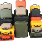 Case Plastic Hard Shockproof Padded Equipment Tool Transport Trolley Case With Wheels