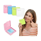 Wholesale Pure Color Disposable Masking White/blue/pink/green/red Storage Box Square