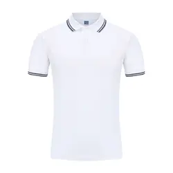 2021 New Golf Polo Shirt For Men 2-button T Shirt Polo Custom Embroidery Logo Golf Polos
