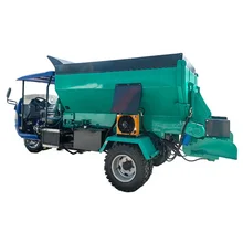 Hot selling new four-square five-wheeled farm manure spreader with awning