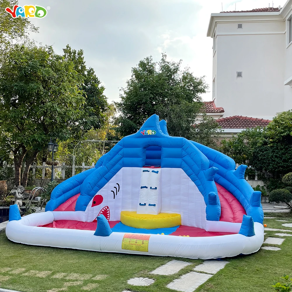 Big summer Inflatable Castle Inflatable Backyard Bouncer for Age 3-6 
