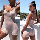 Women Women 2021 Custom Sexy Women Sports Bodysuit Activewear Workout Fitness Seamless Yoga Jumpsuit