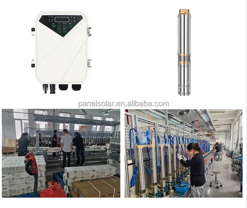 2023 New design 48V DC Brushless Photovoltaic Submersible Pump MPPT Controller Home Stainless Steel Solar Deep Water Pump