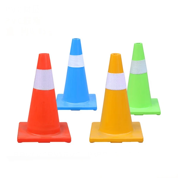 Wholesale Price Support Custom Red Green Traffic Cones Road Traffic Cone Custom Traffic Cone Topper Tape 9 Meters
