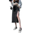 Jeans Skirts Skirt High Quality Women Jeans Skirts Casual Black Blue Denim Skirt Long