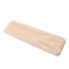 And Wood Manufacturers Natural Large Wooden Face And Body Hair Removal Spatulas Sticks For Waxing