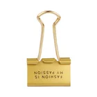 Assorted sizes custom Printed metal binder clips factory