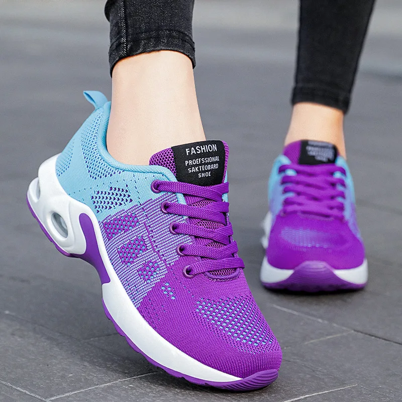36-42 Spring New Women's Shoes Oversized running shoes Air cushion casual sports shoes