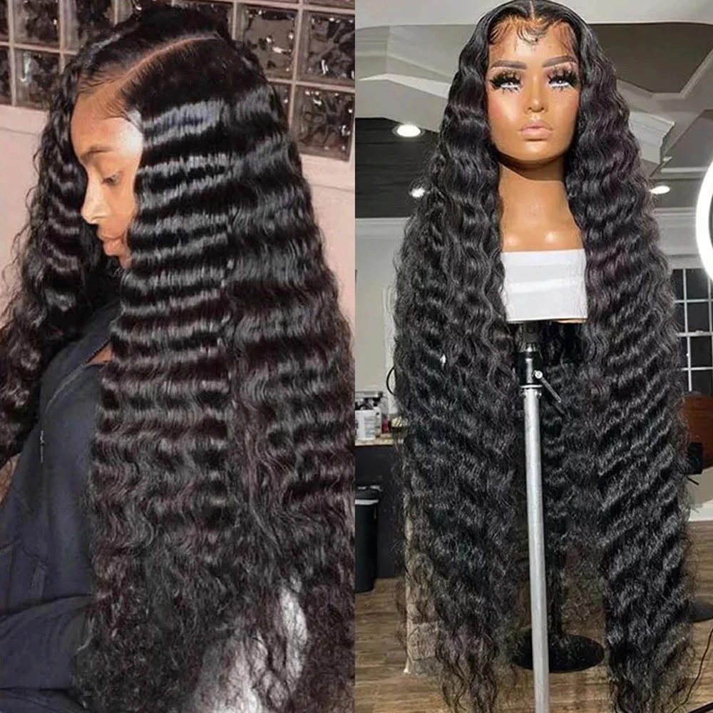 30 Inch Hd Loose Deep Wave Lace Frontal Wig Overnight Delivery Hd Lace Front Wig Human Hair Premade Custom Hd Lace Wigs Long