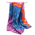 Scarf Silk Hanmocigia Premium Quality Screen Printing Woman Scarf Luxury Silk