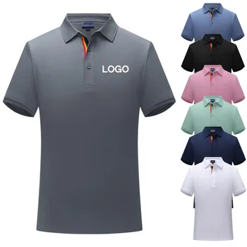 Wholesale Custom Embroidery Logo Polo T Shirt Men Custom Printed Plain