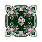New New Design Wholesale Luxury Custom Printed 70x70 Square Ladies Polyester Neck Scarf