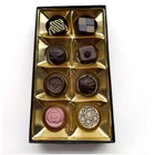 For Box Plastic Custom Luxury Paper Gift Packaging For Cookie Chocolate Box With Plastic Insert