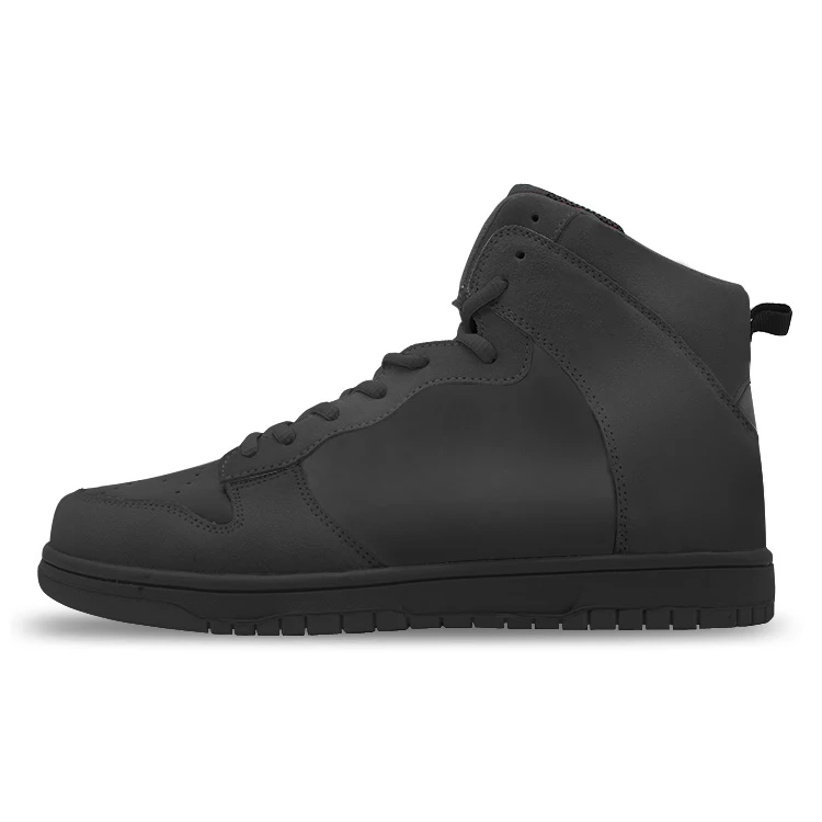 DOING Hot New Trendy Unisex Boot Trainer Plain Sport Fashion No Brand High Top Sneakers Shoes for men