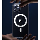 Magnetic Case Iphone Magnetic Clear TPU Magnetic Case Cover For Iphone 12 / Mini /pro/ Max