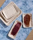 Tray Food Bagasse Tray Hot Sale Eco-friendly Tray Bagasse With Food Material