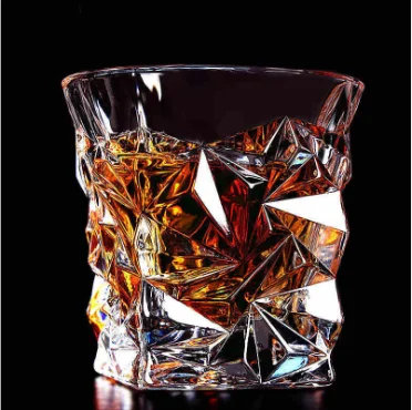 embossed fashion whiskey glass cup top seller drinking glass custom etched drinking whiskey