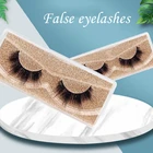 False Eyelashes Eyelash False Private Label 2021 Hot Sale Individual 100% 3D Mink False Eyelashes