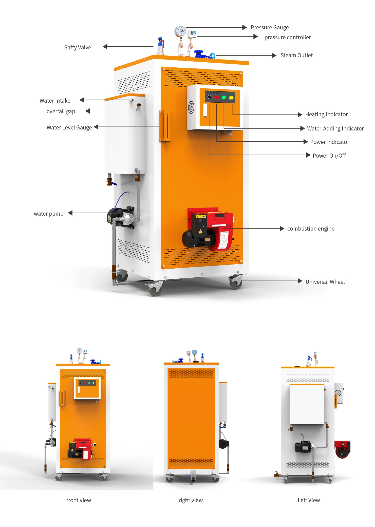 Steam Boiler, LPG, 50-200kg/hr - detail 16