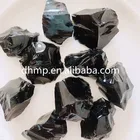 Obsidian Quartz Healing Stone Wholesale Natural Quartz Gravel Healing Black Obsidian Crystal Gravel Rolling Stone