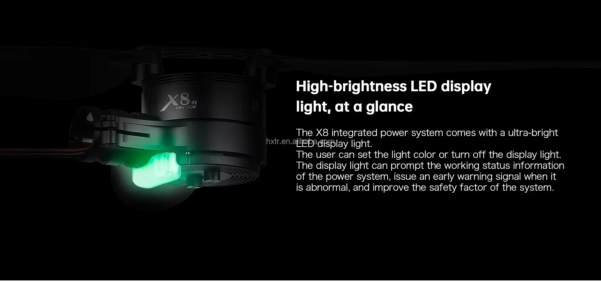 Motoresc, PFLY, Waterproof, X8, Brushless - detail 30