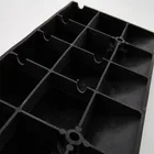 Family Car 50*22*5cm Fast Delivery Family Car Threshold Plastic Road Tooth Triangle Uphill Speed Bump Roadside Slope