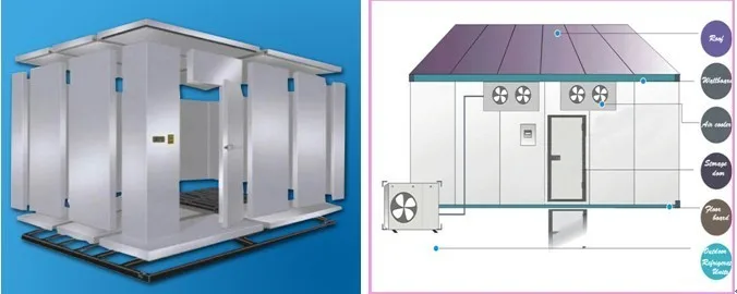 Cold Room Storage, Coated plate, R404a - detail 2