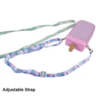 Cute Drink Purses With Straw Creative Cute Kawaii Plastic Popsicle Drink Purse With Straw And Strap