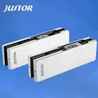 Architectural Glass Door 304 SS Patch Fitting Floor Hinge Shower Door Hinge Glass Fitting Patch Fitting